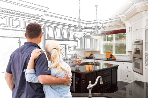 Professional Kitchen Flooring technician working in Warrington, FL